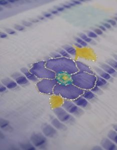 Floral Lavender Dupatta