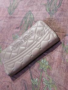 Chic Quilted Nude Wallet by Cisse Klare