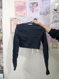 Long Sleeve Crop Top