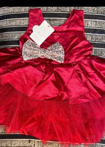 Hopscotch Sirosa Red Dress