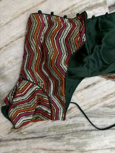 Multi Colour Sequence Blouse