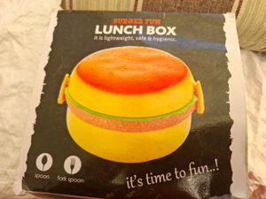 Burger Fun Lunch Box