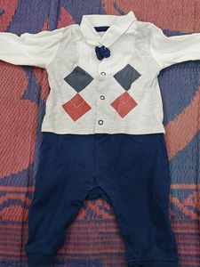 0-3 Months Cotton Rompers