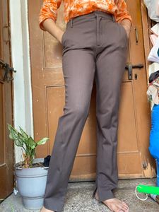 ZARA OLIVE GREEN TROUSERS