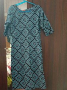 Floral Print Kurta