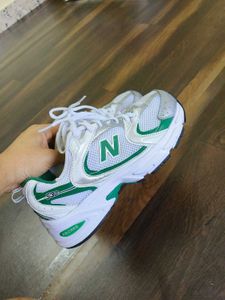 New Balance 530 White Green Sneakers