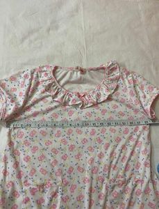 Cute teddy home wear Top