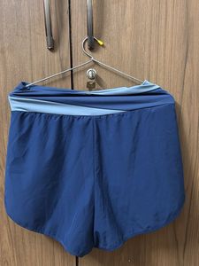 Blue Running Shorts