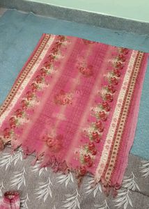 Pink Floral woolen suit set