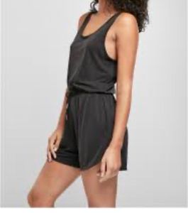 short blck jumpsuit