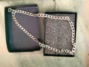 Villain Rhodium - Plated Silver Chain