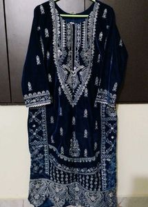💫Beautiful Velvet Kurta Set✨