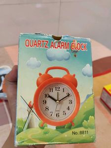 Quartz Alarm Clock - New in Box
