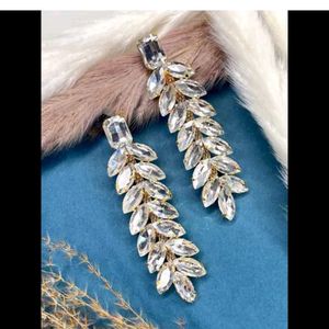 Ad Stone Earrings Big Size