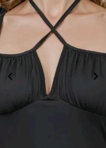 Sleek Black Bodycon Dress