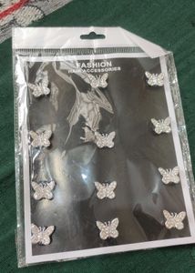 Butterfly Hair Clips (Set of 9)
