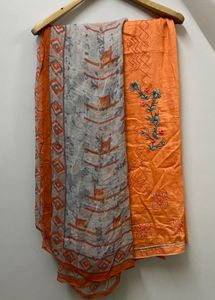 Unused Embroidery Suit