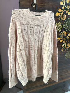 Baby Pink Sweater Top