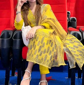 brand New yellow kurta sets