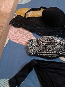 Combo Of  Five  Hnm Bra N Panty