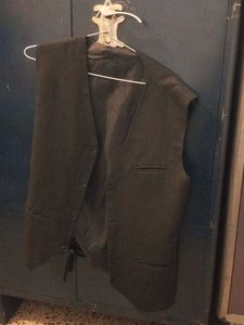 Waist Coat Jacket Black ,Chest Size 42 Qy 2pc
