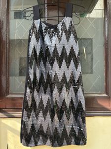 Sparkly Chevron Party Dress
