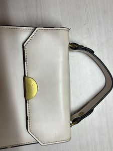 BEIGE fake Leather Bag 💼