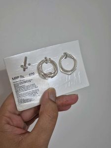 H&amp;M Silver Ring Set (Imported)