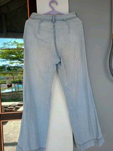 Wide Leg Denim Jeans