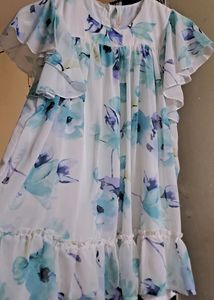 Junior Girls Casual/ Party Wear Light Weight Frock
