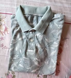 Men's Floral Polo Shirt