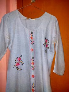 Aura Light Blue Kurta