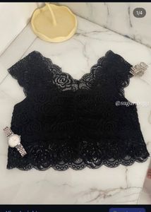 Lace Detailed Top