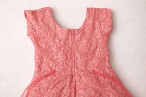 Adorable Pink Lace Dress