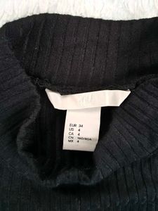 H&amp;M Black Midi Dress &amp; Black Dres$ Combo