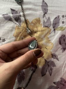 Antique Boho Multistrand Layered Necklace
