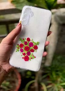 Hand Embroidered Mobile Cover