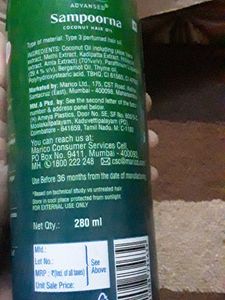 3 Parachute Hair Oil