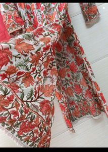 Floral Print Kurta Set