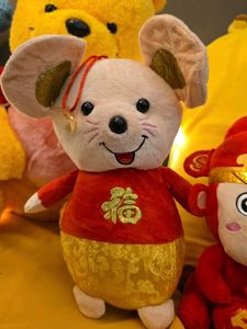 Collectible Plush Toys - Mouse &amp; Monkey