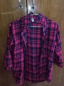 Red And Black Women's Shirt