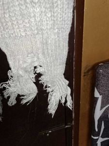 Distressed Knit Top very nice to