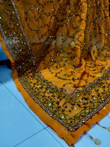 Elegant Ready to wear aari tari Saree