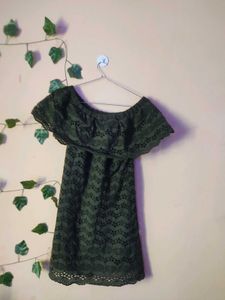 Green Mini Dress
