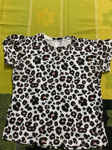 Leopard Print T-Shirt for kids