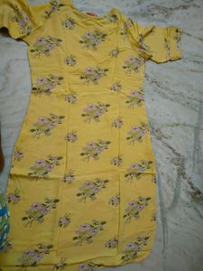 Fusion Floral Printed Kurta