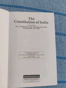 Constitution of India Bare Act