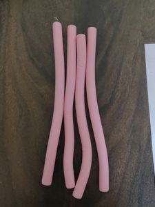 Set Of 9 Foam Rollers + Hair Ties Combo