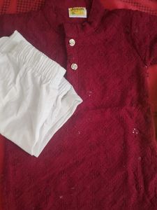 Chickenkari Kurta Pajama Set For Kids (Combo)