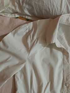 White Button-Down Top
